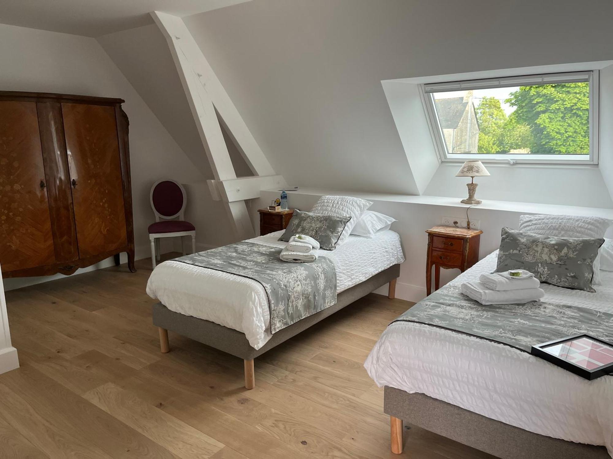 Chambre D'Hotes Le Domaine De La Vallee Saint-Martin-de-Varreville Buitenkant foto